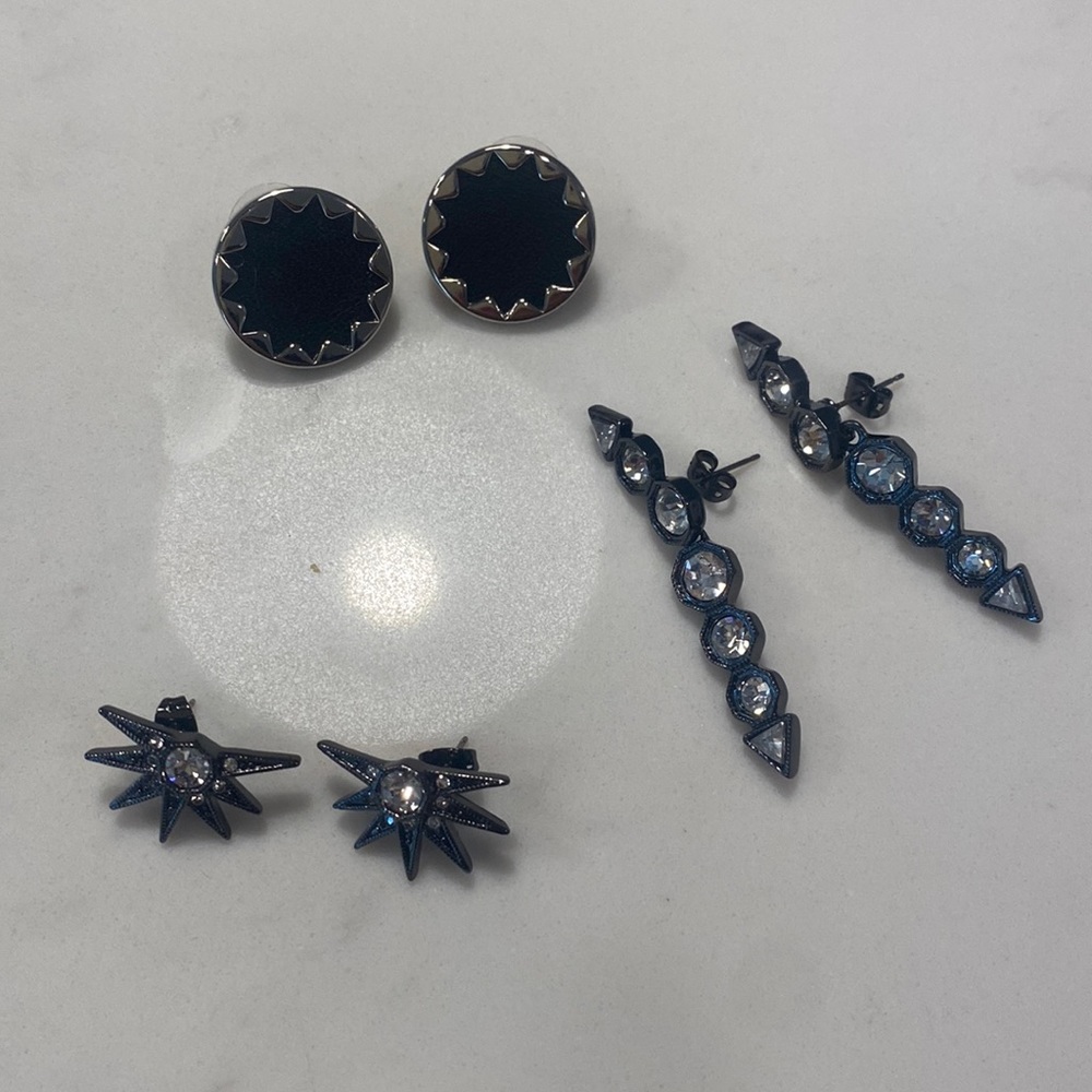 House of harlow earrings (3 pairs)